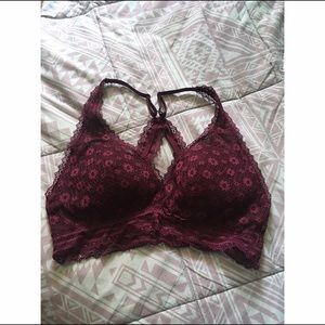 Victoria's Secret Burgundy / Red Bralette