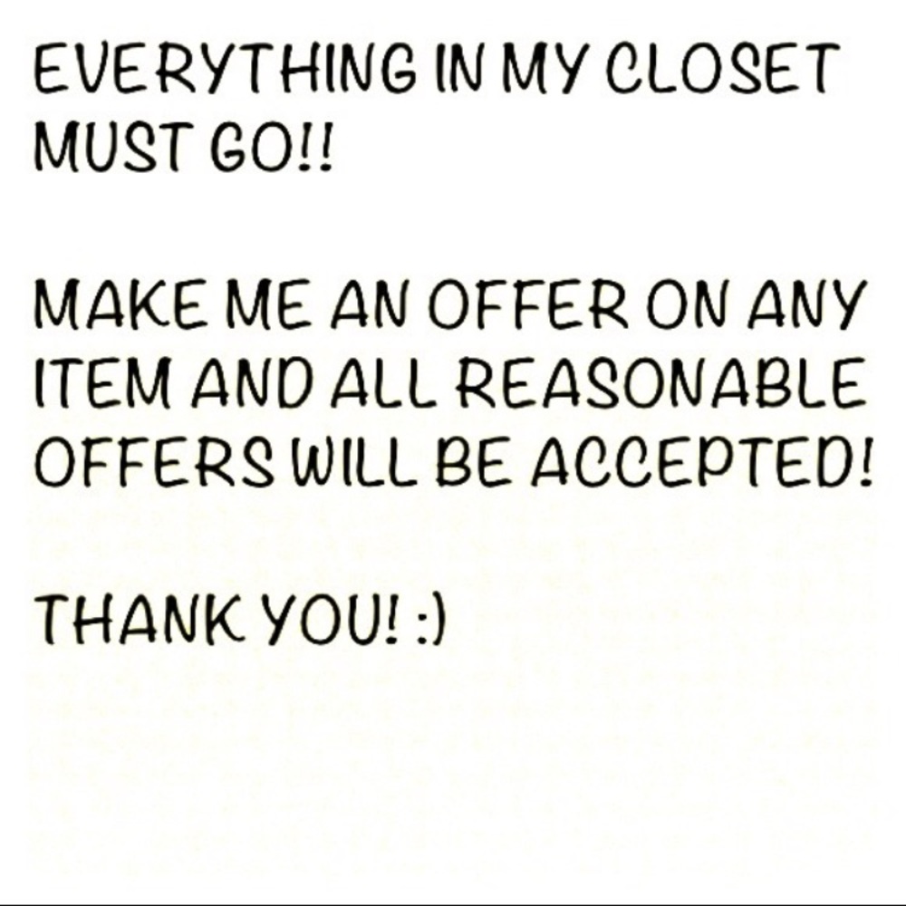 EVERYTHING MUST GO