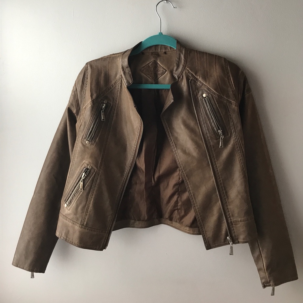 Brown Leather Jacket