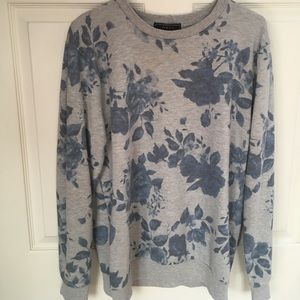 Men's Forever 21 Floral Pattern Sweater