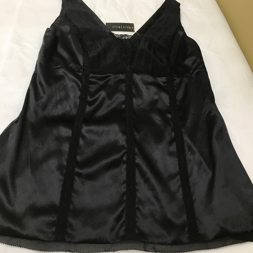 White House Black market lace trim tank