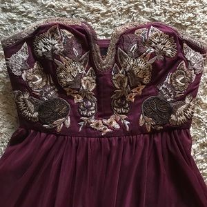 Free people embroidered dress
