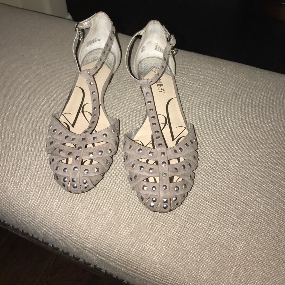 Sam & Libby Studded Flat