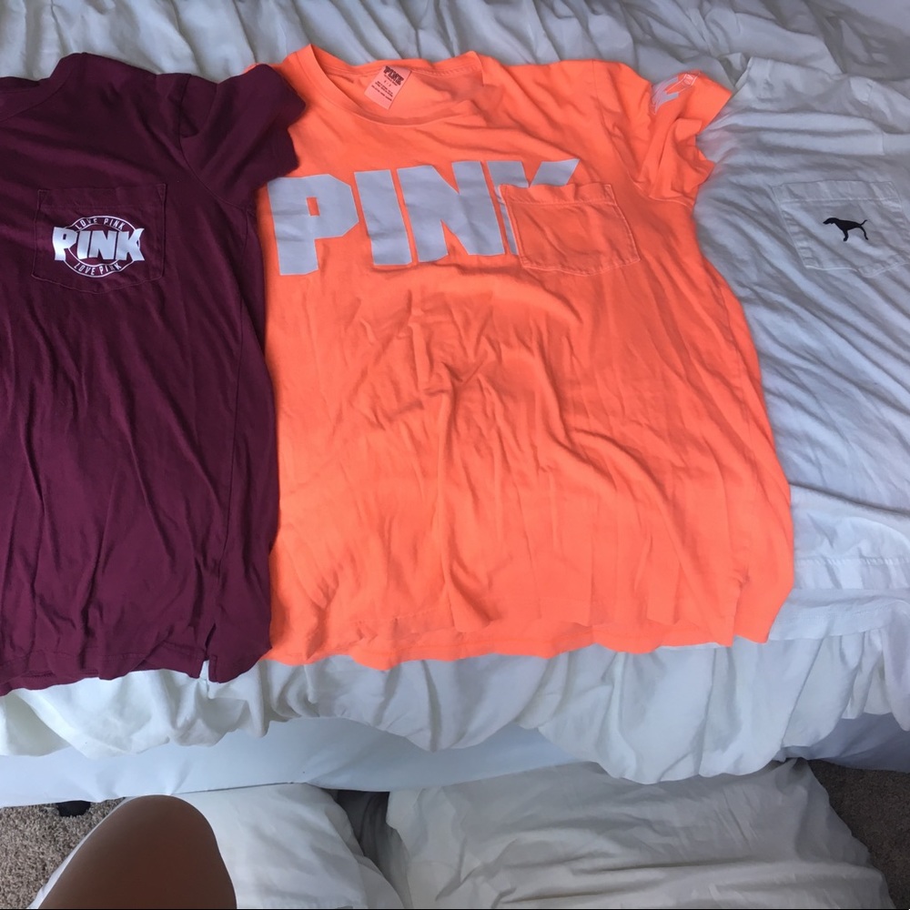 ❌SOLD❌ VS/PINK T-SHIRT BUNDLE