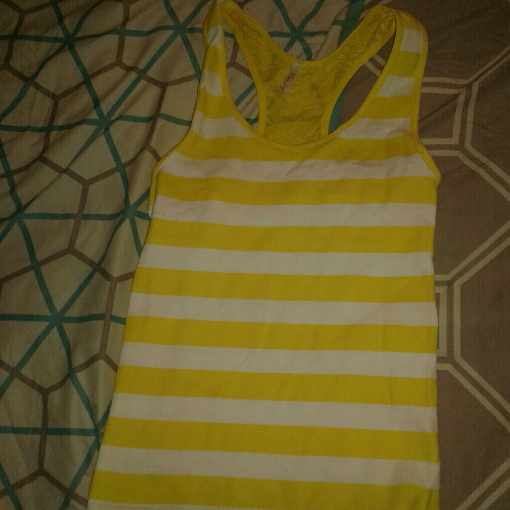 Yellow tank top