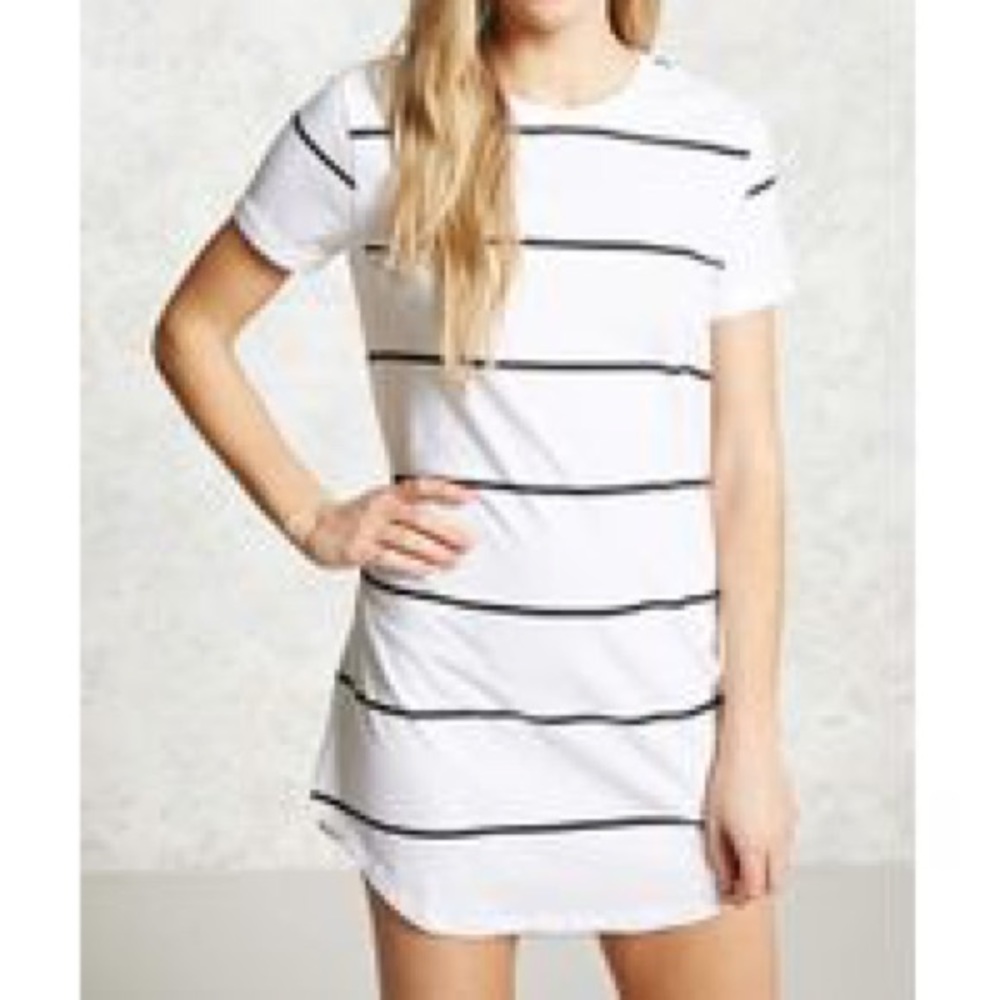 Striped T-Shirt Dress NWT