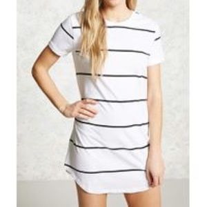 Striped T-Shirt Dress NWT