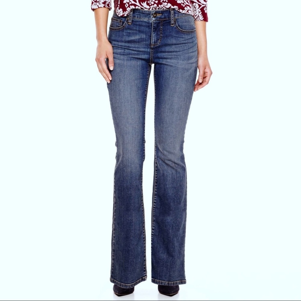 ST John's Bay boot cut jeans