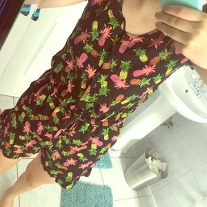Pineapple romper.