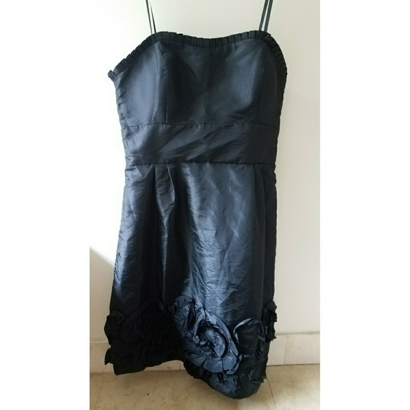 Strapless Black Max and Cleo dress - Picture 1 of 4