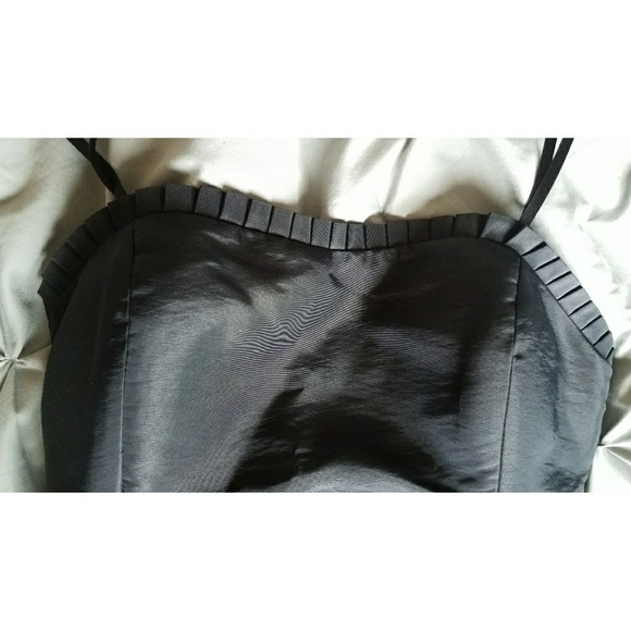 Strapless Black Max and Cleo dress - Picture 3 of 4