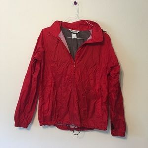 Columbia Rain jacket - Red
