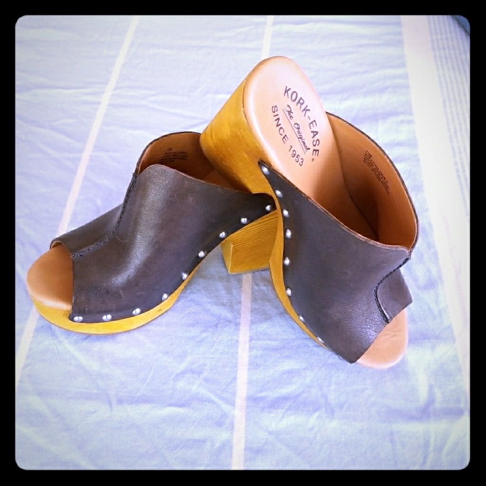 Kork-Ease Open Toe Mules
