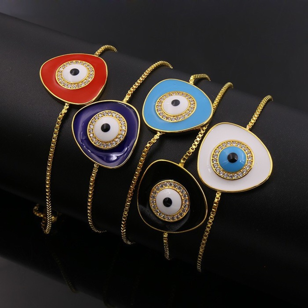 Evil Eye Lariat Bracelet