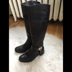 MICHAEL Michael Kors tall black riding boots
