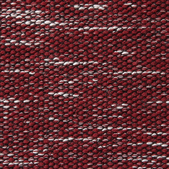 TOPSHOP / Maroon boucle peplum top - Picture 7 of 8