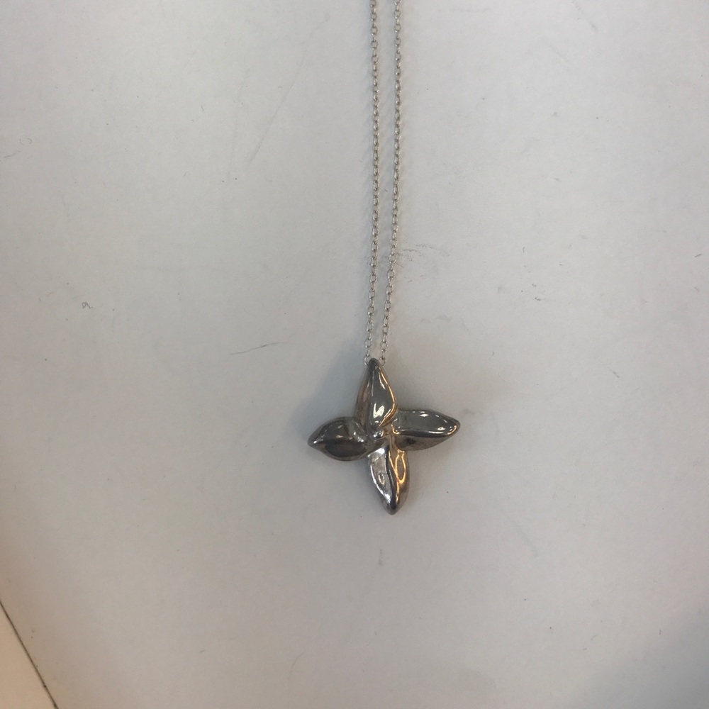 Tiffany & co silver necklace