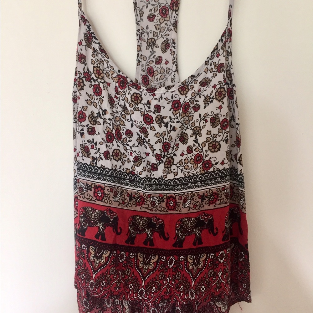 Paisley tank top