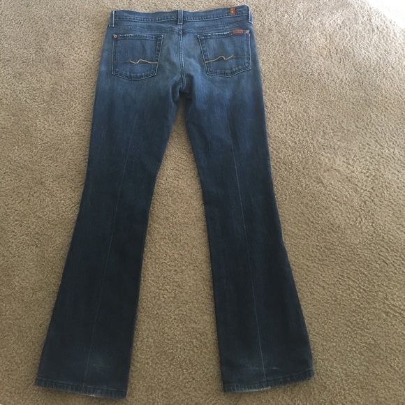 7 FOR ALL MAN KIND BOOTCUT JEANS - Picture 6 of 7