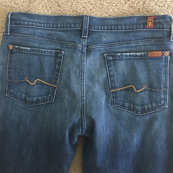 7 FOR ALL MAN KIND BOOTCUT JEANS - Picture 7 of 7