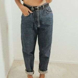 High waisted mom jeans