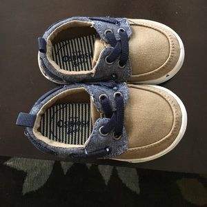 Osh kosh slip on baby boy shoes