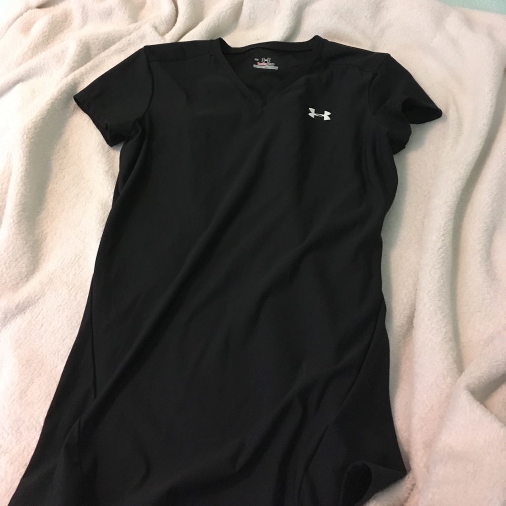 Black under armor compression shirt