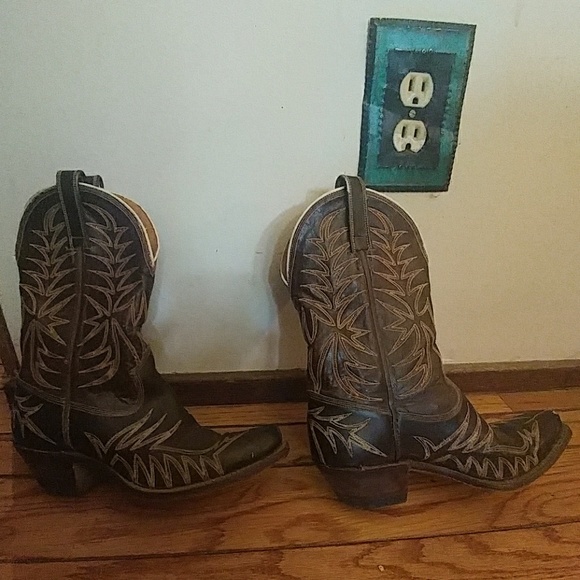 **NOT FOR SALE** Acme Custom Vintage Cowboy Boots - Picture 3 of 8