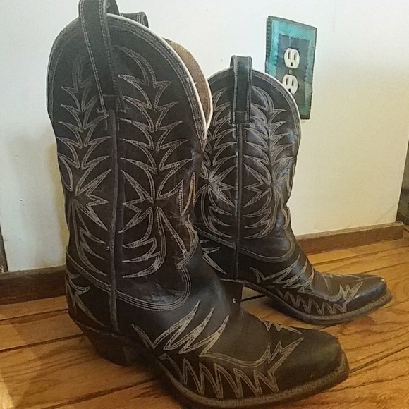 **NOT FOR SALE** Acme Custom Vintage Cowboy Boots - Picture 2 of 8