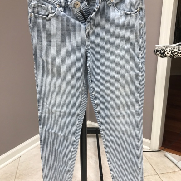 Pinstripe jeans - Picture 2 of 4