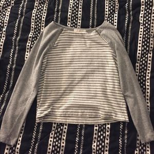 Stripped long sleeve shirt