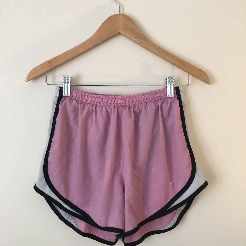 Pink Nike Dry Fit Running Shorts