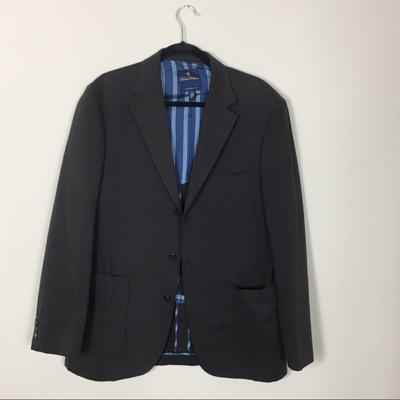 Banana Republic Other - Banana Republic Dark Brown Cotton Sports Coat L