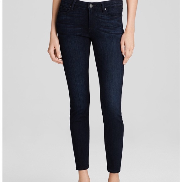 PAIGE VERDUGO ANKLE SUPER SOFT JEANS - Picture 1 of 8
