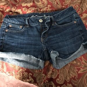 American eagle jean shorts