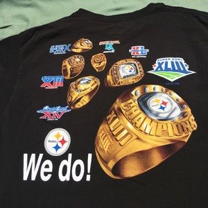 Pittsburgh Steelers "Got Rings?" T-shirt