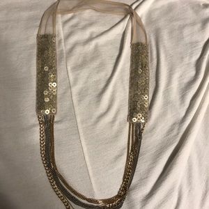 GAP multi-medium statement necklace - unique!!