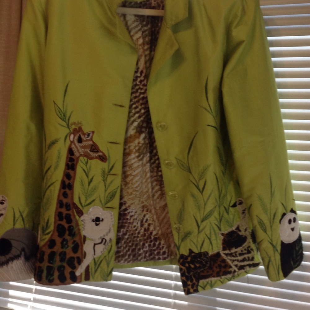 Silk jacket