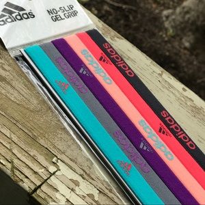 NEW - Adidas - No-Slip Gel Grip Hairband