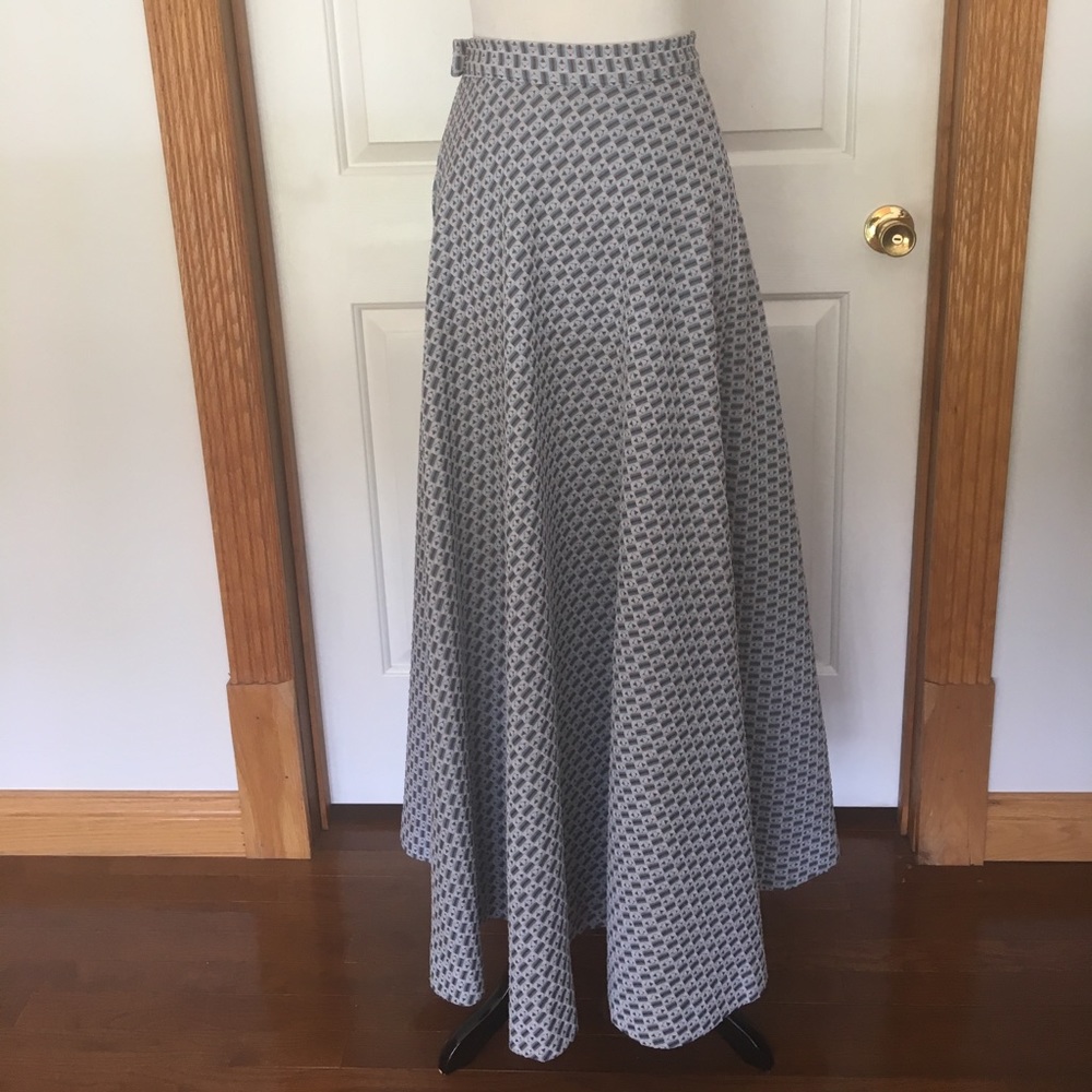 VINTAGE 1970s maxi skirt