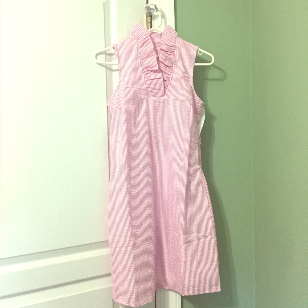 Seersucker Mudpie dress
