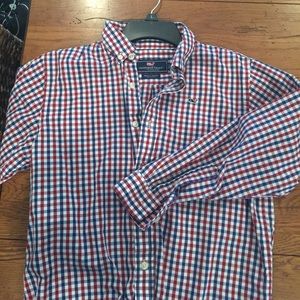 Boys Vineyard Vines LS shirt