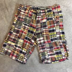 Plaid shorts