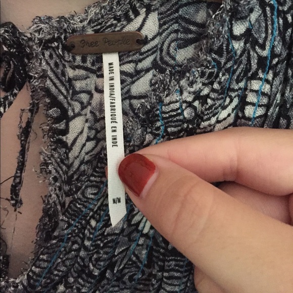 Free People Open Back Top - Picture 2 of 4