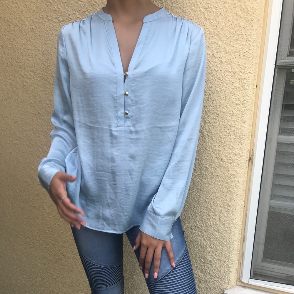Sky Blue Blouse