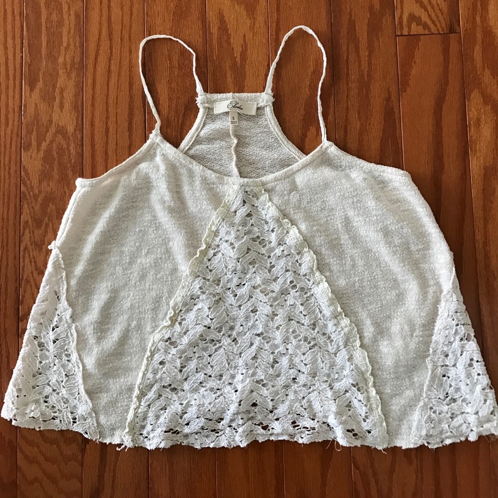 Nordstrom Lace Knit Tank