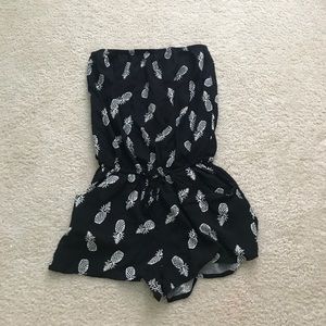 pineapple print romper!!!