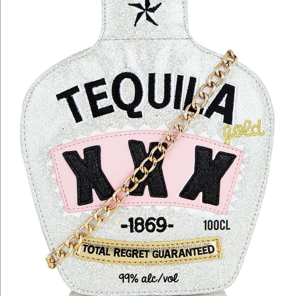 NWOT Tequila Bottle Crossbody Bag