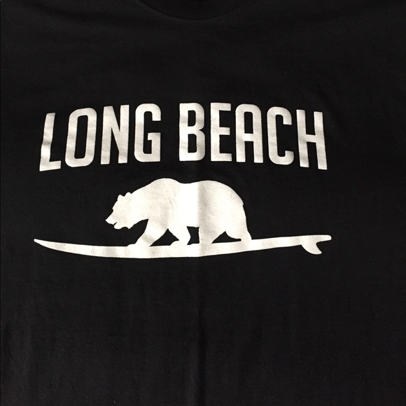 Long Beach, California Surf t-shirt - Picture 3 of 4