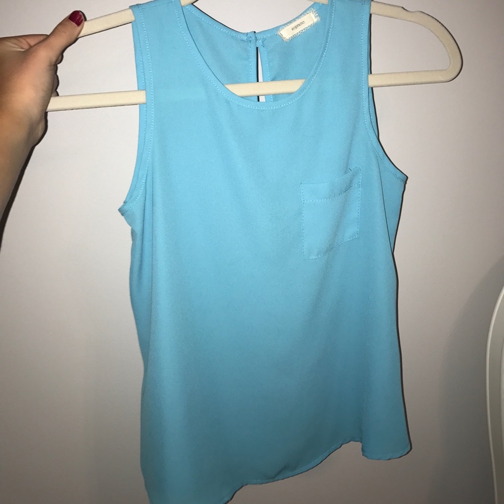 Light Blue Pocket Tank